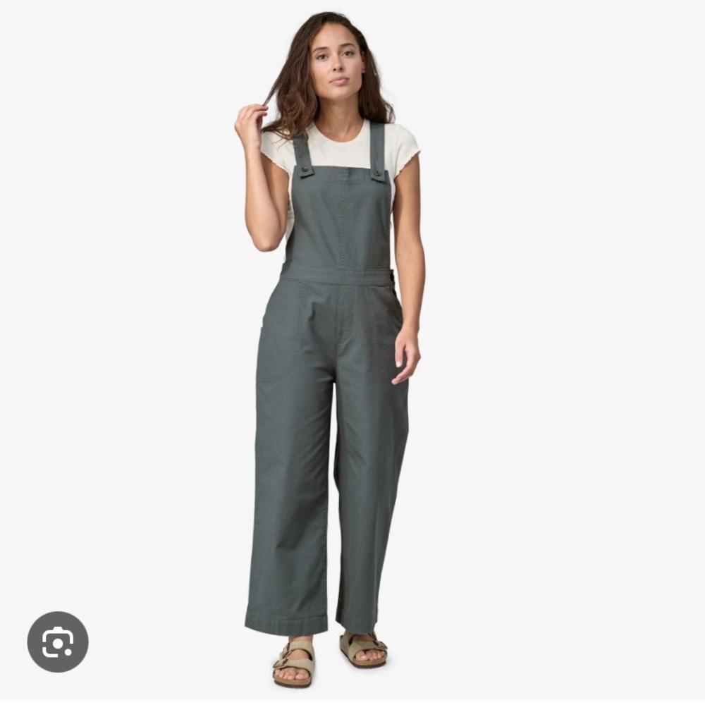 Patagonia cropped overalls